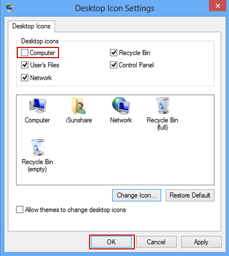 450x502 Ways To Remove Computer Icon From Desktop On Windows