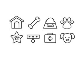 286x200 Dog Icons Free Vector Art