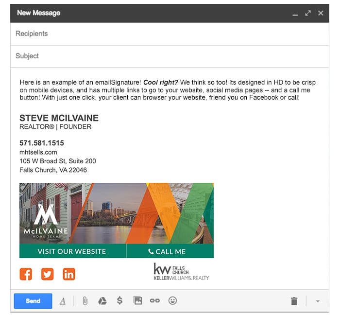 700x650 Professionally Designed Custom Email Signatures For Your Small