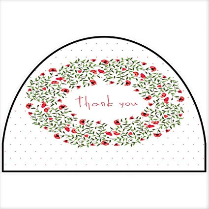 425x425 Hua Wu Chou Half Round Kitchen Mathalf Round Door Mat