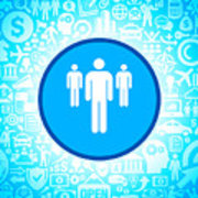 180x180 Small Group Of People Icon On Business And Finance Vector