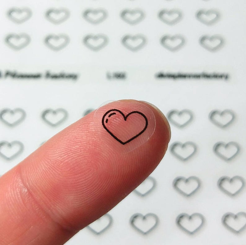 794x792 Heart Sticker Heart Icon Love Sticker Transparent Etsy