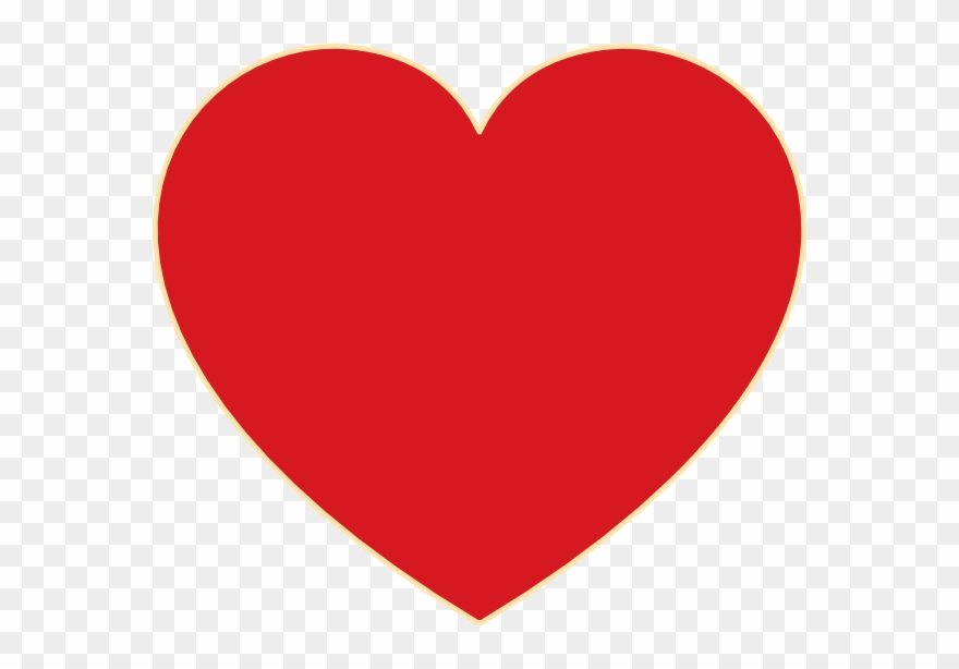 880x614 Small Clipart Red Heart