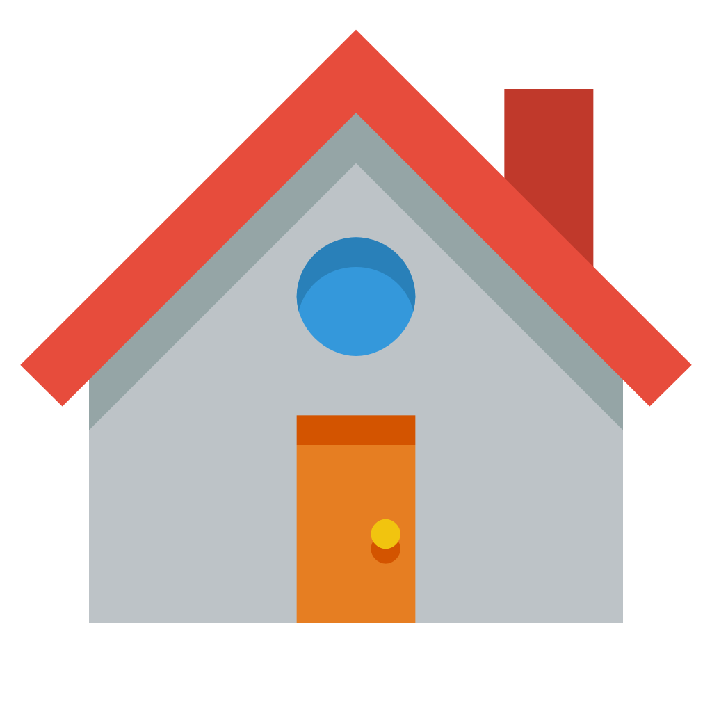 1024x1024 House Icon Small Flat Iconset Paomedia