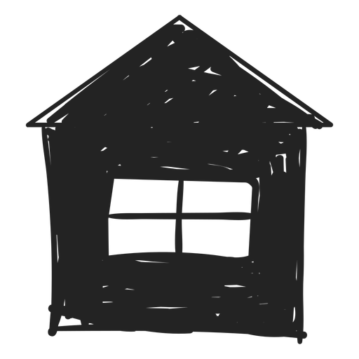 512x512 Small Home Hand Drawn Icon