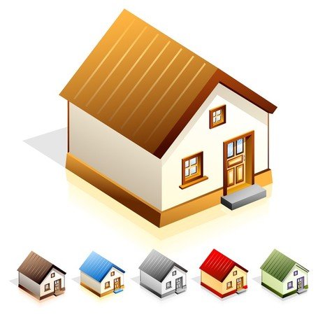 455x453 Free Small House Icons Clipart And Vector Graphics