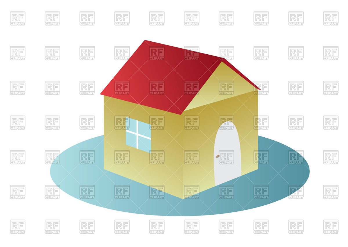 1200x854 Small House Icon Vector Image Of Architecture, Buildings