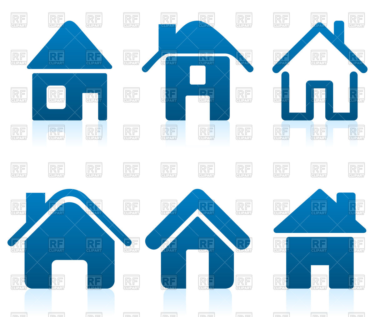 1200x1015 Dark Blue Icons Of Small Houses Vector Image Of Signs, Symbols