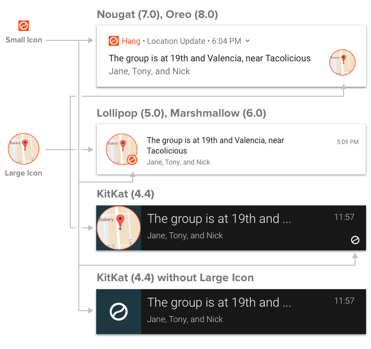 Android Notification Icons 744x700 Android Notification Icons