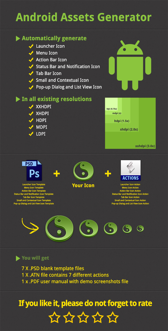 590x1156 Android Assets Generator On Behance