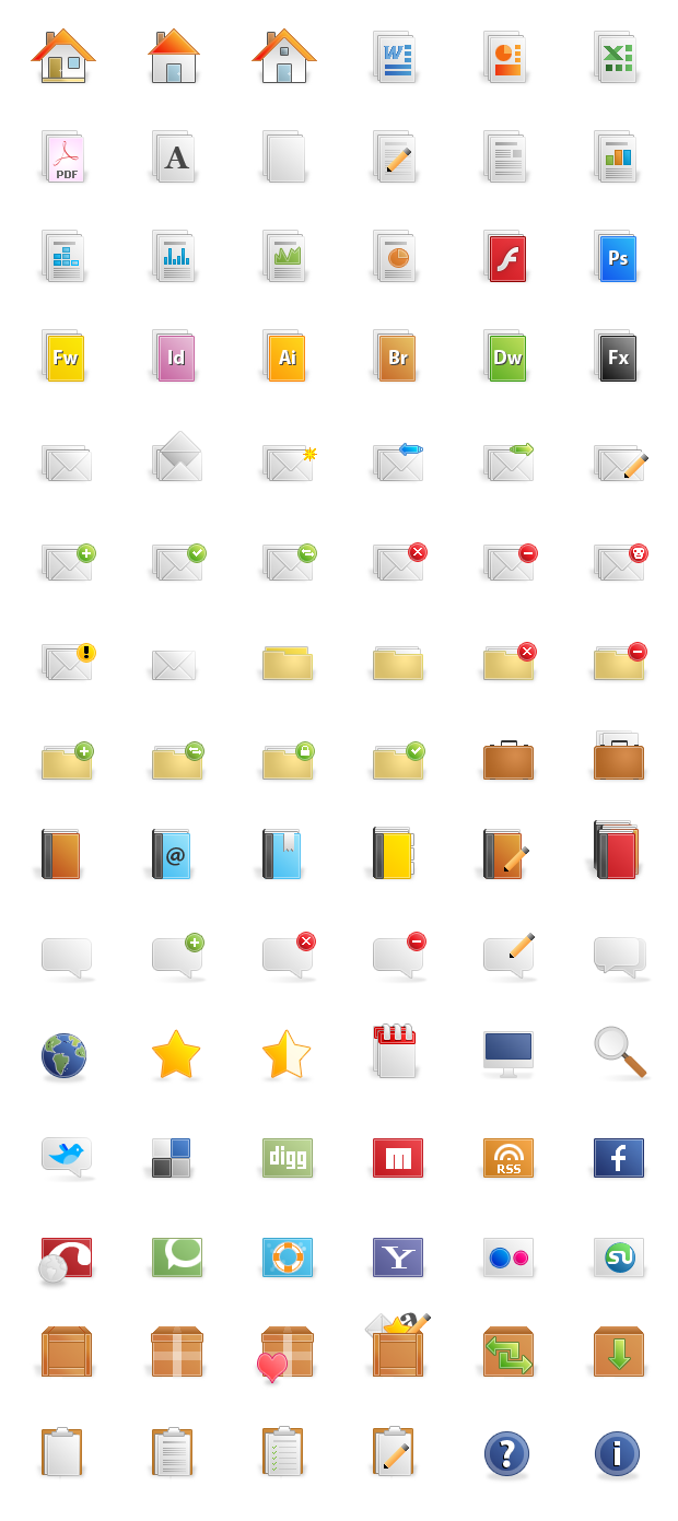 620x1391 Quartz Icon Pack Graphic Rating