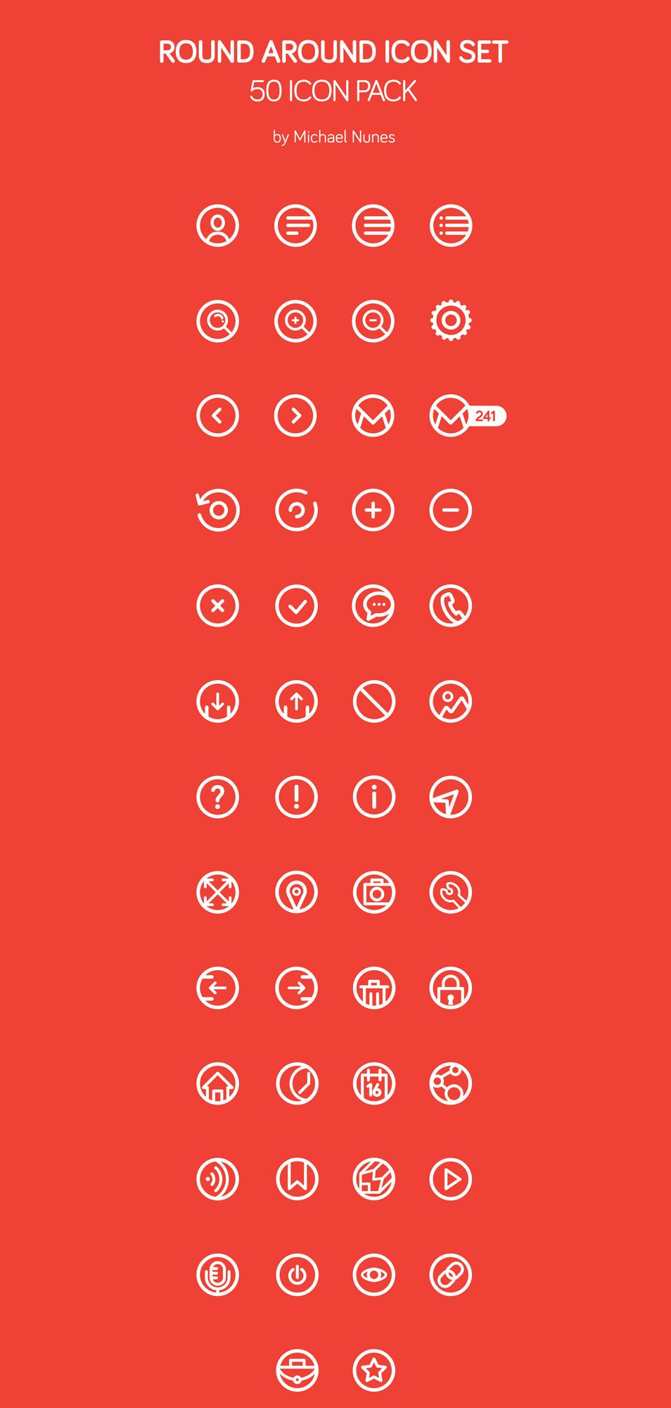 954x2000 Round Around Icon Pack Ui Icon Design, Icon Set, Line Icon