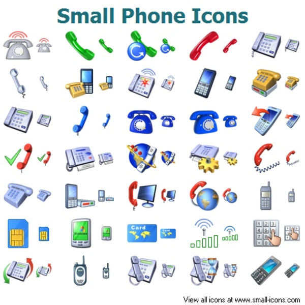 Small Telephone Icon