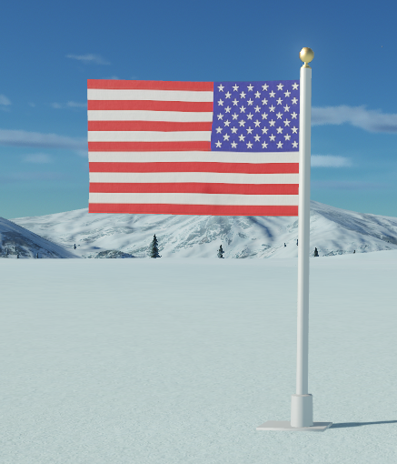 437x510 Small Standing American Flag Planet Coaster Wiki Fandom