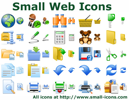 Small Web Icons 440x340 Small Web Icons