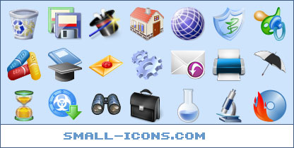 Web Icons In Miniature Sizes 416x210 Web Icons In Miniature Sizes