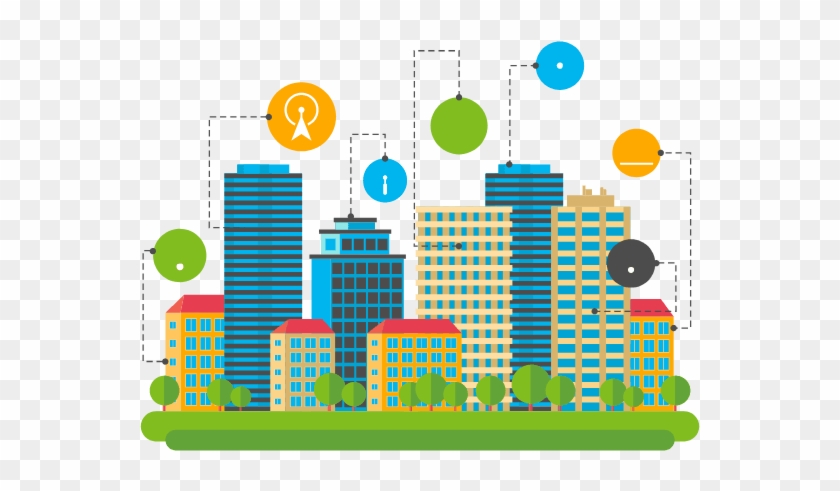 Smart City Icon at Vectorified.com | Collection of Smart City Icon free ...