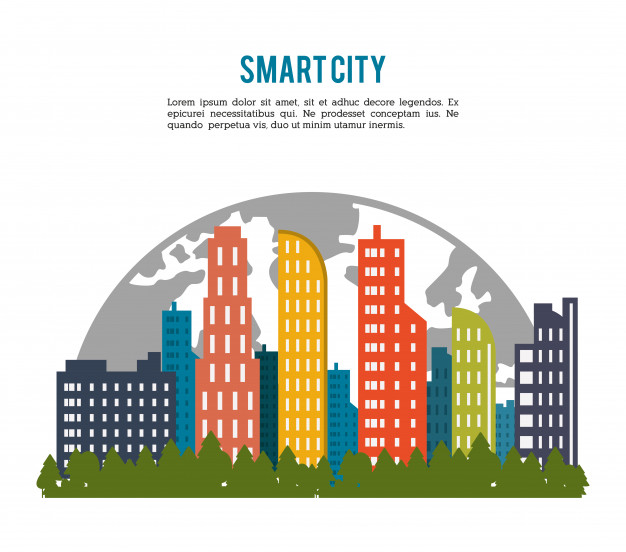 626x552 Smart City Icon Vector Premium Download