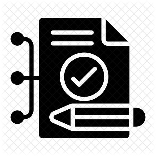 512x512 Smart Contract Icon Of Glyph Style