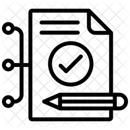 256x256 Smart Contract Icon Of Line Style