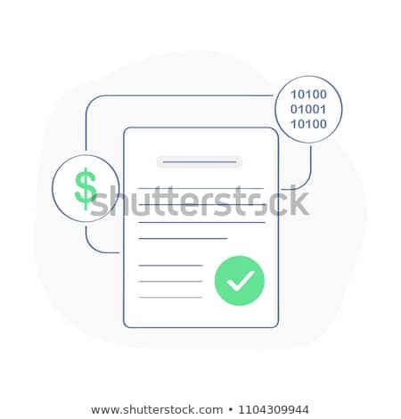 450x470 Smart Contract Concept, Page, White Sheet With Success Icon