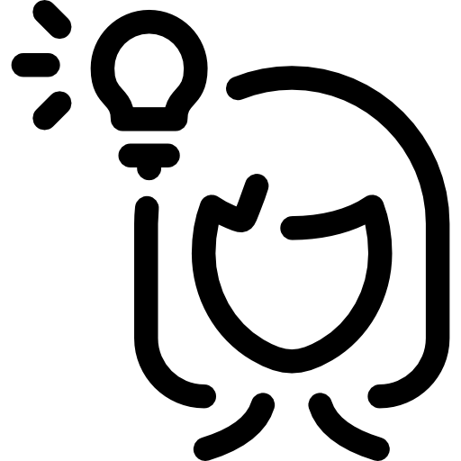 512x512 Woman Thinking Icons Free Download