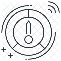 256x256 Smart Meter Icon Of Line Style