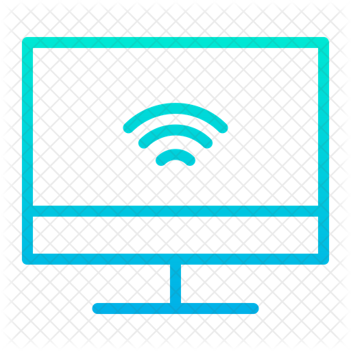 512x512 Smart Tv Icon Of Gradient Style