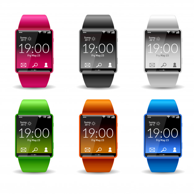 626x626 Smart Watch Icon Set Vector Free Download