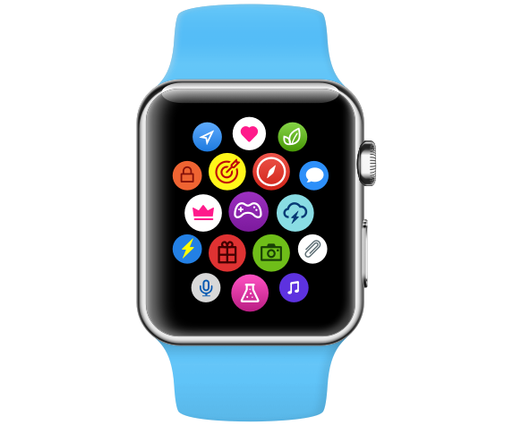 573x475 Smartwatch Icons