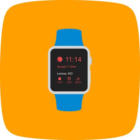 490x490 Vector Smart Watch Icon