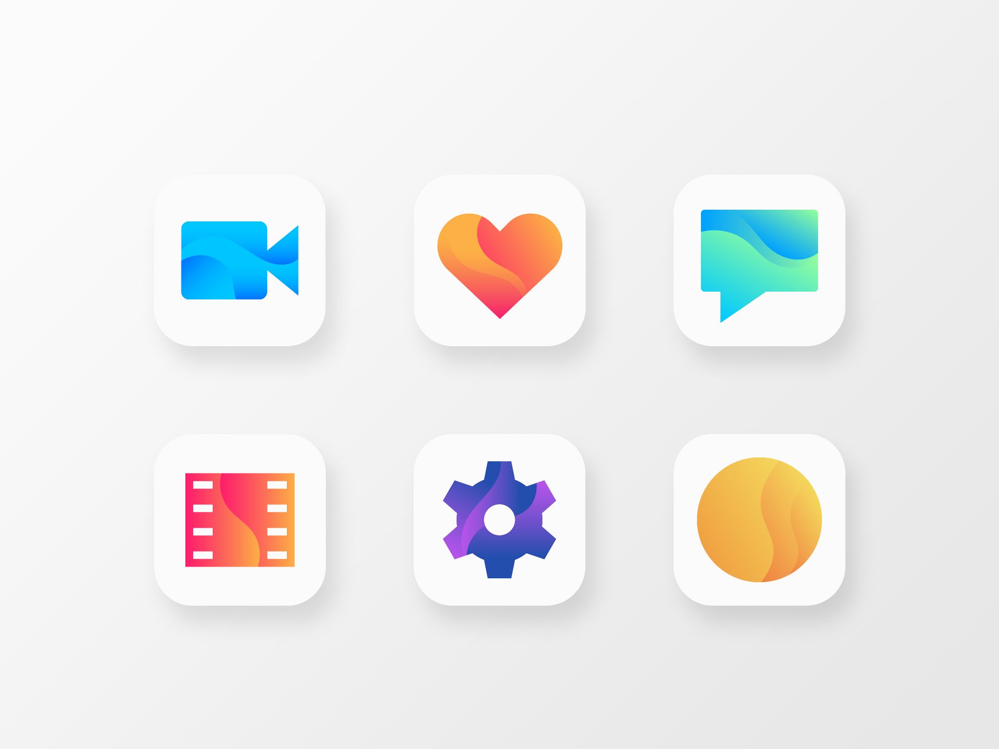 2048x1536 Gradient App Icons Ui App Icon Design, App Icon, Icon Design