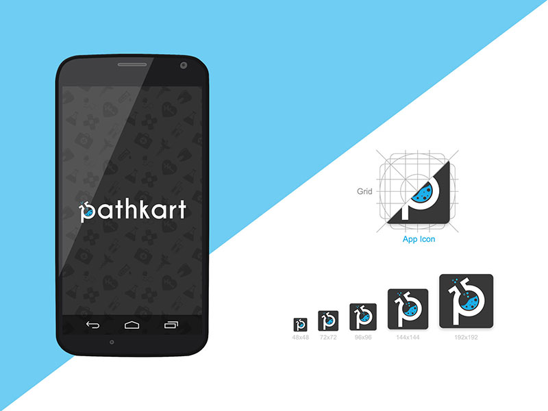 800x600 Mobile App Icon Splash Screen Design