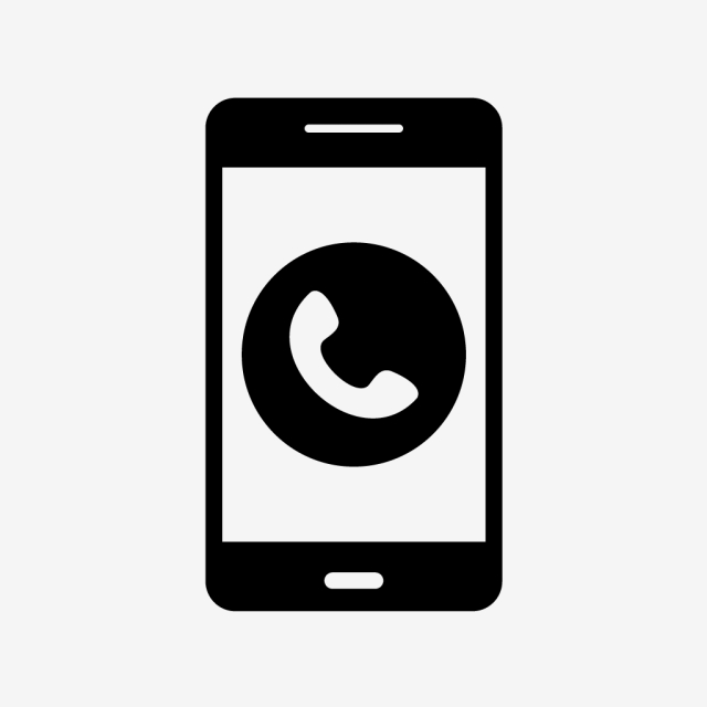 640x640 Vector Call Mobile Application Icon, Call, App, Mobile Png