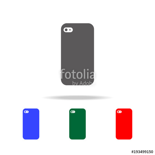 500x500 Phone Camera Icon Back Side Of Smartphone Icon Elements In Multi