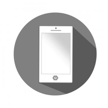 360x360 Smartphone Vector Icon Vector, Free Download Icon, Camera Icon