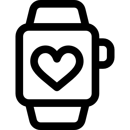 512x512 Smartwatch Icon Healthy Lifestyle Freepik