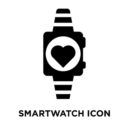 450x450 Smartwatch Icon Vector Isolated On White Background, Logo Concept