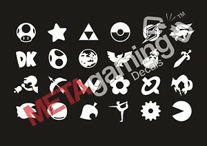 300x212 Super Smash Bros Icon Pack Logos For Nintendo Pc Ps Xbox Or Car
