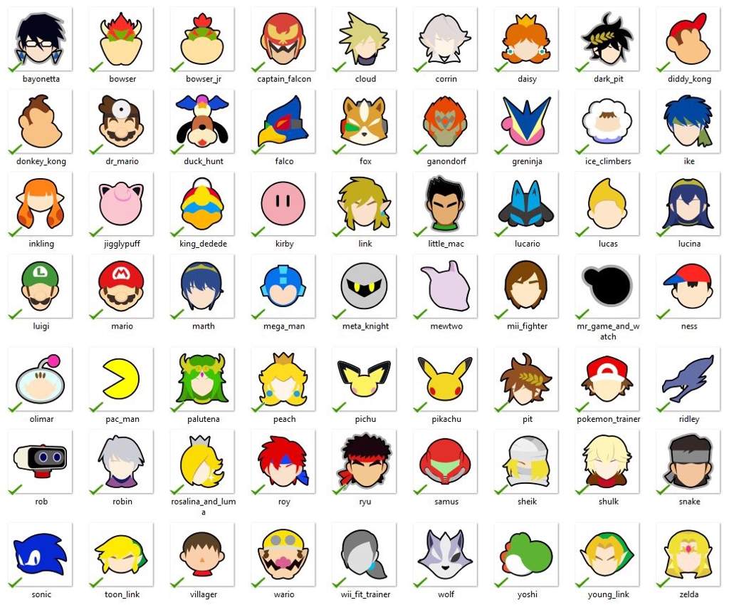 1024x849 Smash Ultimate Character Icons Smash Amino