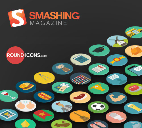 500x450 Stylish Round Icons