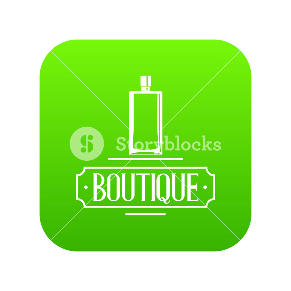 1000x1000 Smell Icon Green Vector Isolated On White Background Royalty Free