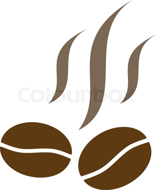 655x800 Coffee Beans Smell Icon On A White Stock Vector Colourbox