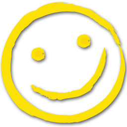 256x256 Smile Icon
