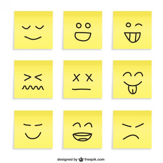 626x626 Yellow Smiley Pack Free Vectors Ui Download