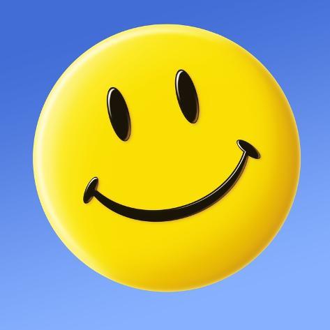 473x473 Smiley Face Symbol Photographic Print