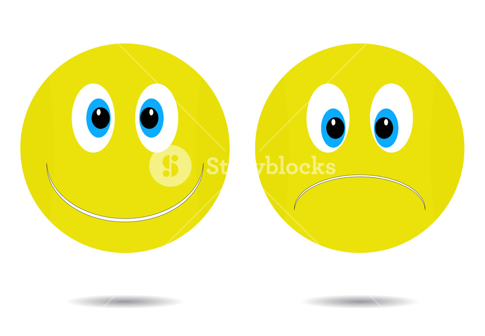 1000x692 Smiley Cheerful And Sad Happy Smiley Icon, Smile Emoticon