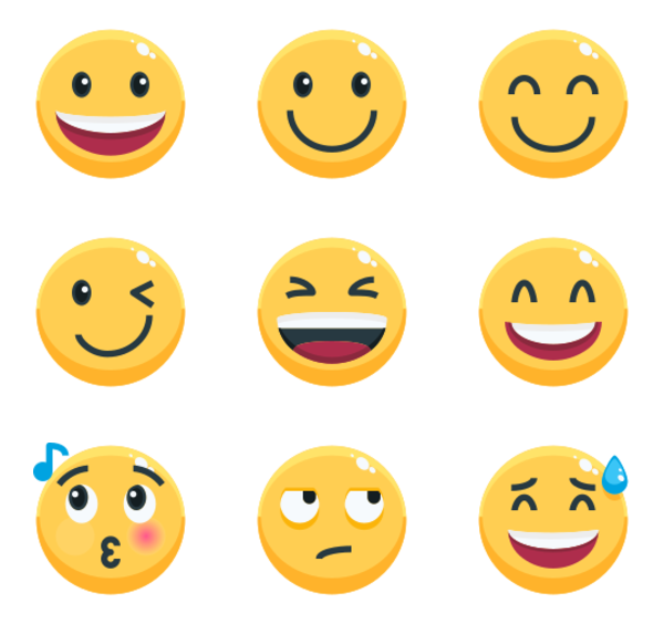 600x564 Smiley Icon Packs