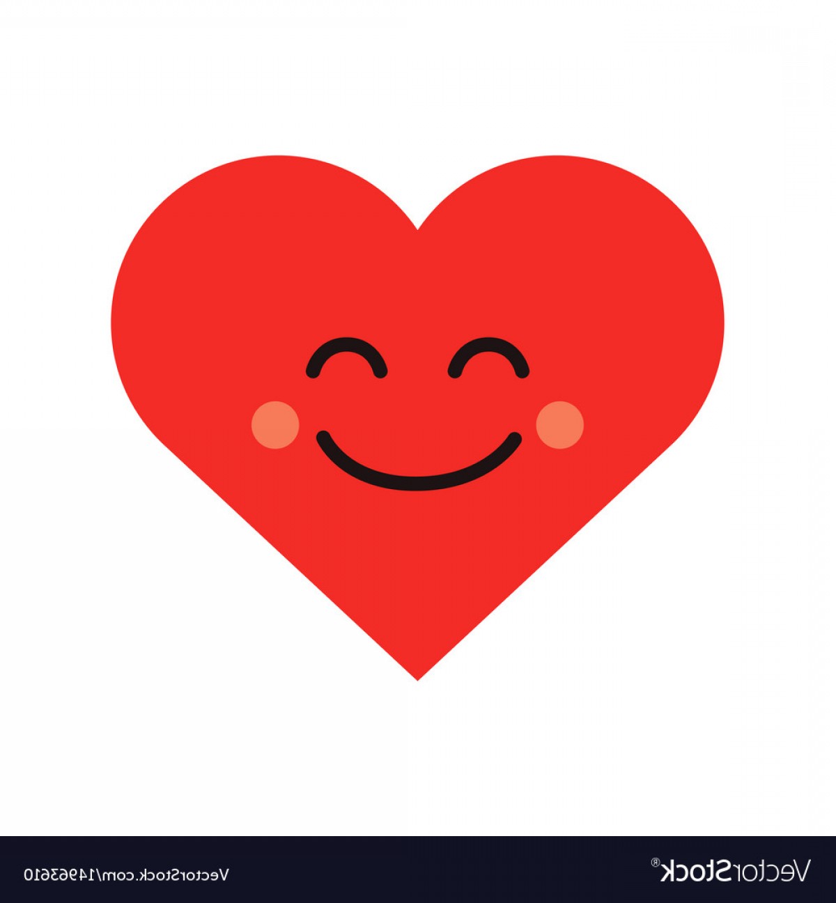 1200x1296 Cute Heart Emoji Smiling Face Icon Vector Hoodamathrun