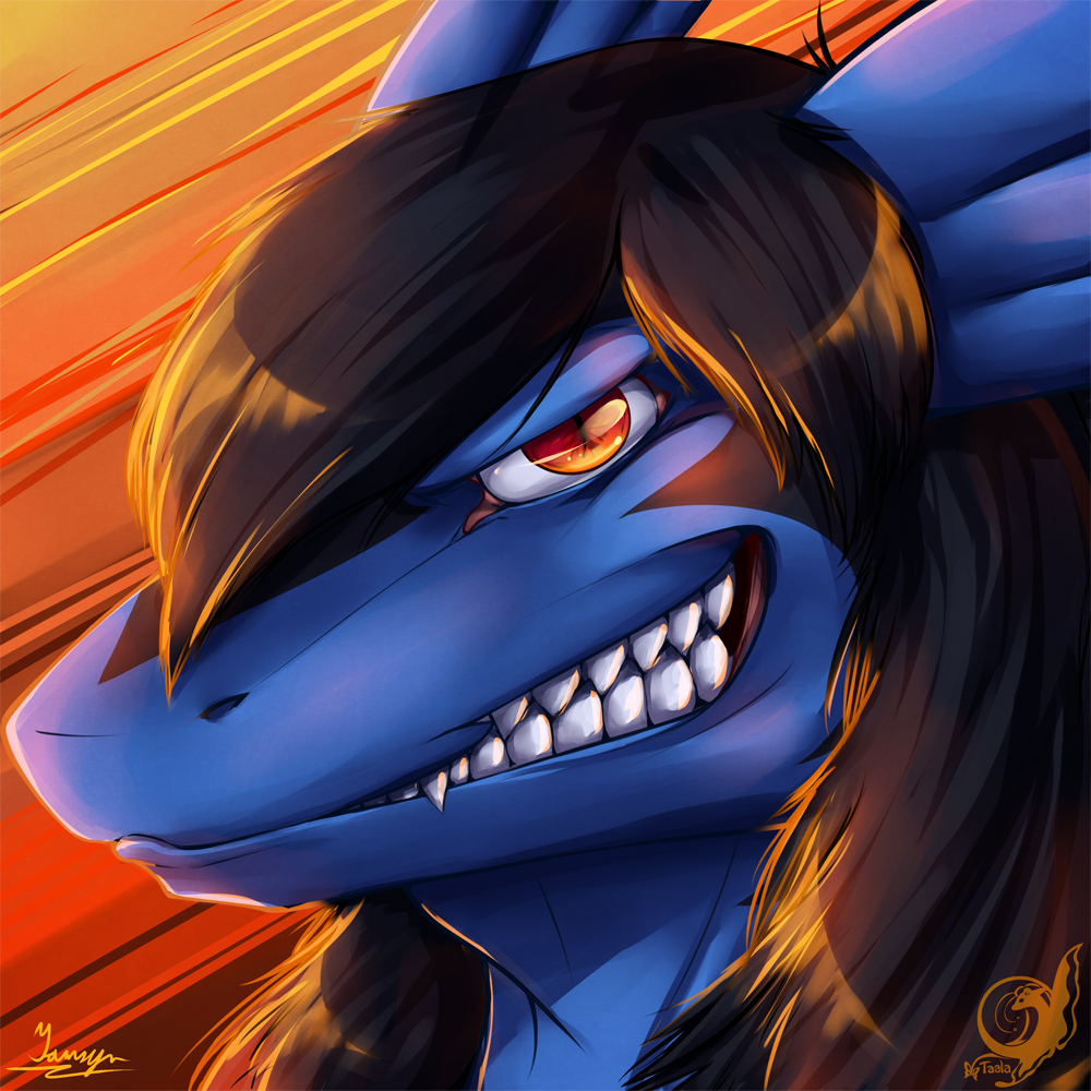1000x1000 Shi'ran Smirk Icon Weasyl